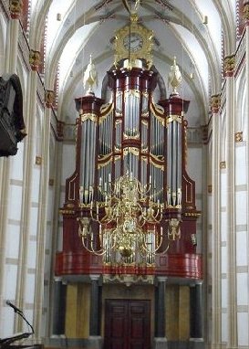 Organ in St Martins church, Zaltbommel
