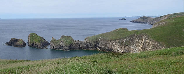 The Pembrokeshire coastal path
