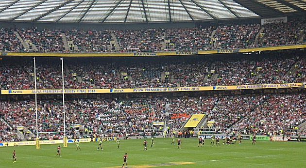Saints v Sarries at Twickers