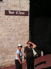 The tower of Arse in Chaumont