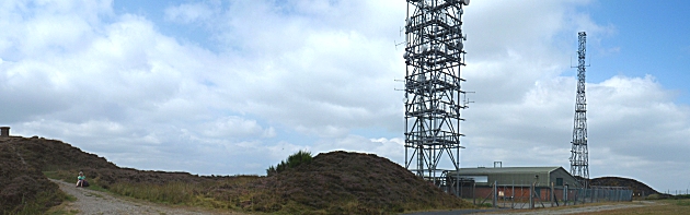 The summit of Brown Clee Hill