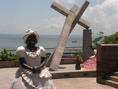 Big pantied woman model in Salvador