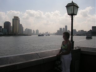 Shanghai river from the Bund