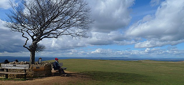 On top of Cleeve Common