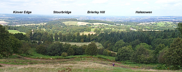 View from Clent Hill