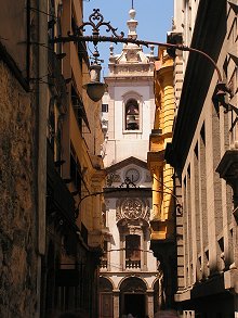 Old colonial church in Rio