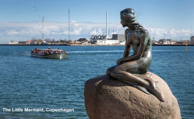 The Little Mermaid, Copenhagen.