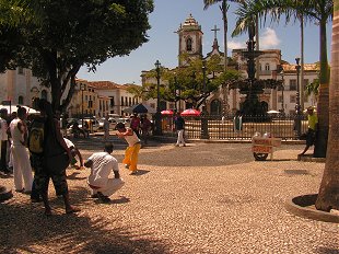 Dancing in the square at Salvador