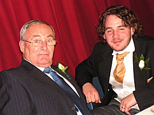 The brides father and bridegroom The brides father and bridegroom