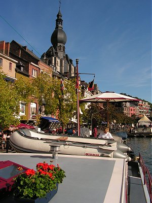 Mooring at Dinant