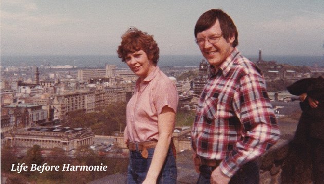 Roger & Sue in Edinburgh in 1975