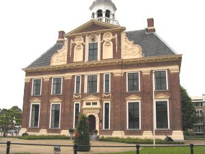 An old mansion house at Heerenveen