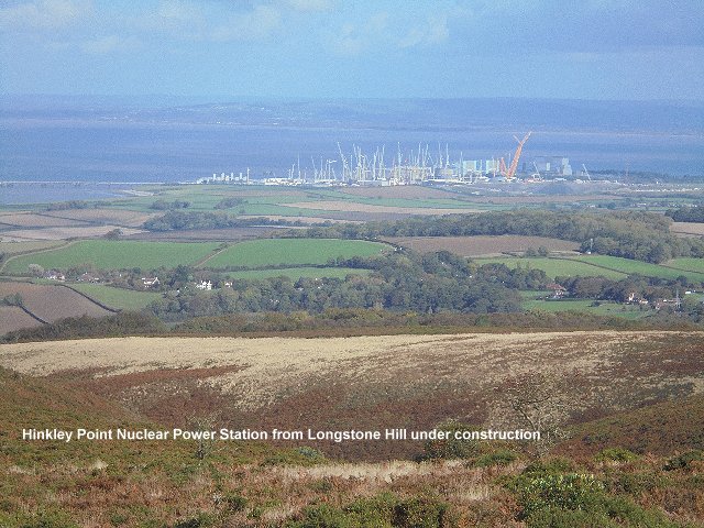 Hinkley Point C Nuclear Power Station under Construction