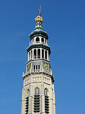 Lange Jan chirch tower in Middelburg
