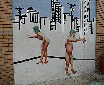 Lombard Street mural