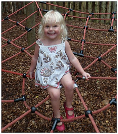Matilda on the spiders web