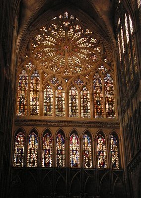 Metz Cathedral window