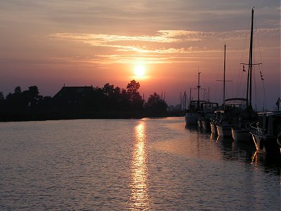Sunset on the Alde Wei