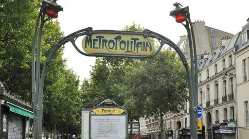 Pigalle metro station, Paris