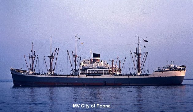 MV City of Poona.