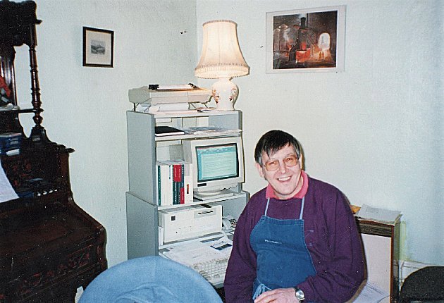 Me on my Amstrad