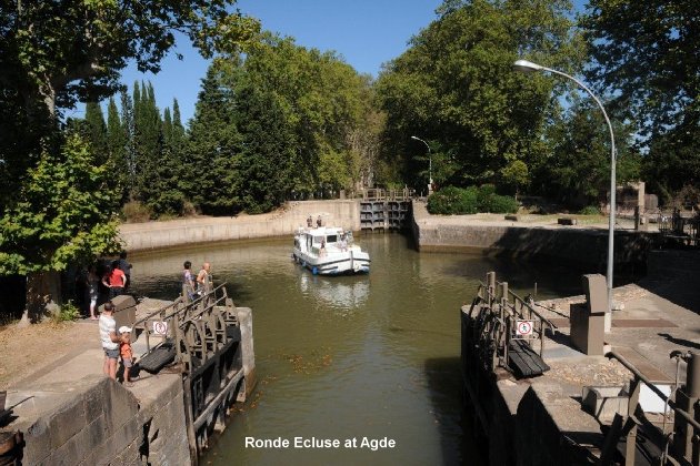 Ecluse (Lock) Ronde at Agde