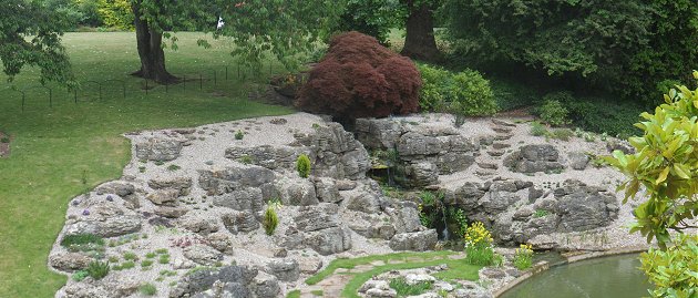 Rock Garden at Eltham Palace