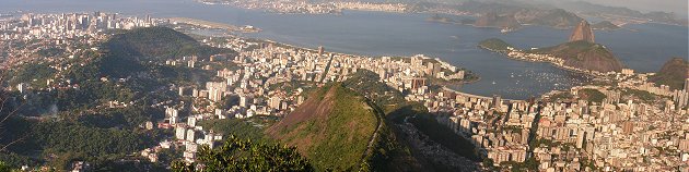 Rio panorama from Corcovado