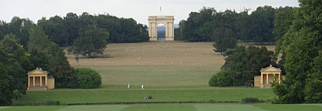 Pavilions and Corinthian Arch at Stowe House