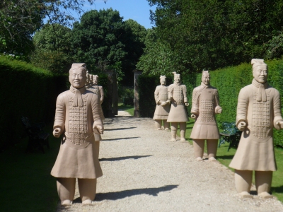 Terracotta warriors at Burcot