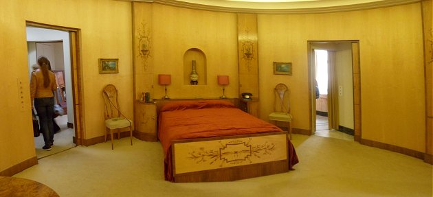 Virginia's bedroom at Eltham Palace