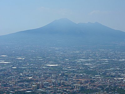 Vesuvius looking over Nocere